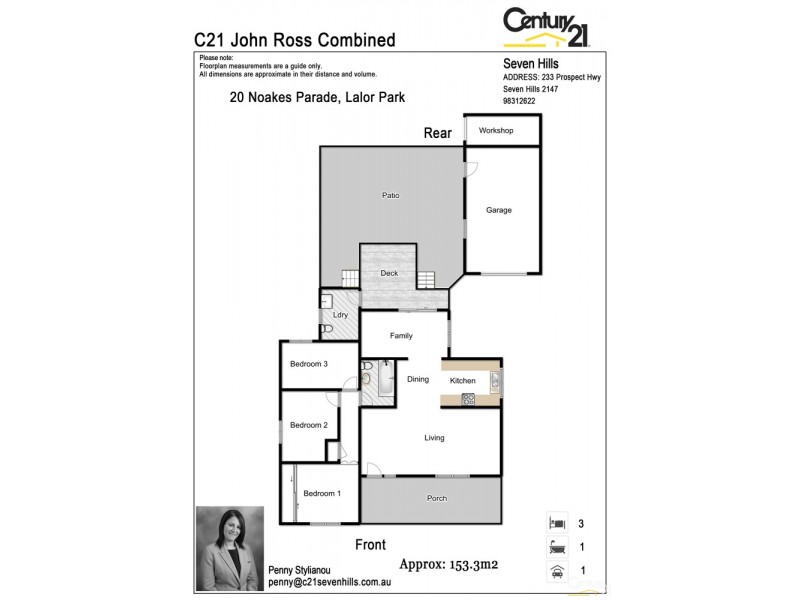20 Noakes Parade, Lalor Park NSW 2147 Floorplan