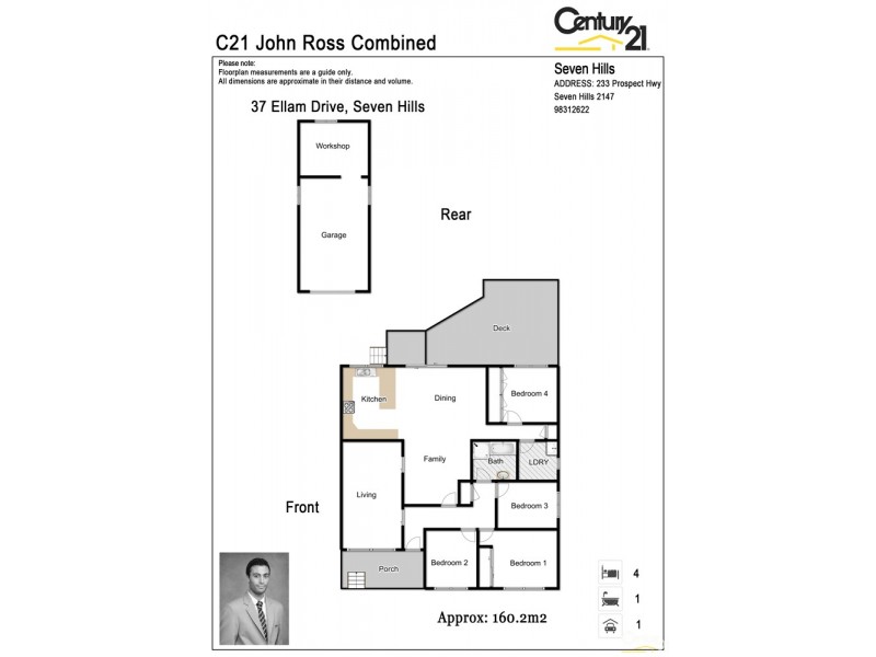 37 Ellam Drive, Seven Hills NSW 2147 Floorplan
