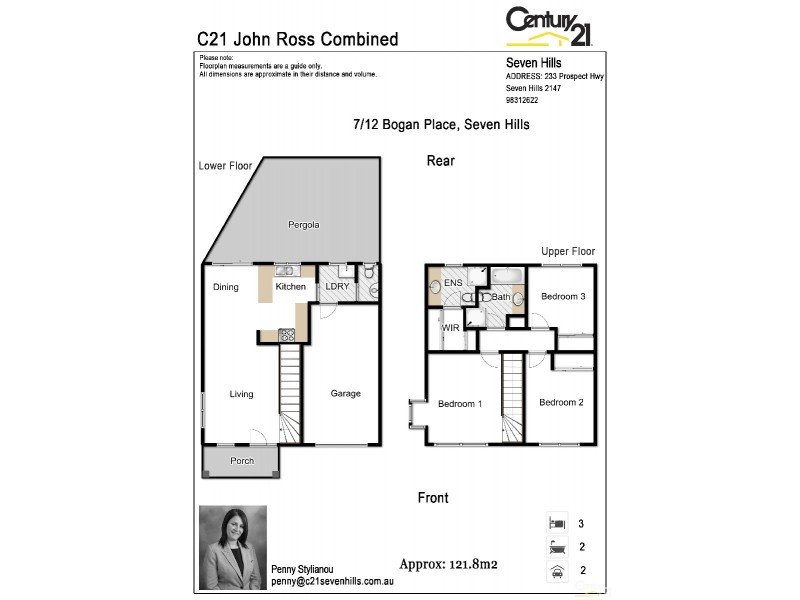 7/12 Bogan Place, Seven Hills NSW 2147 Floorplan