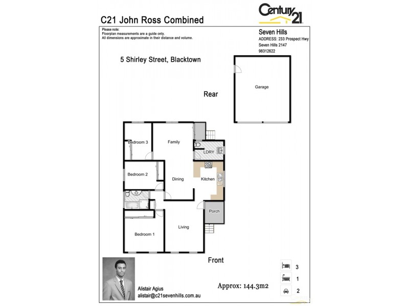 5 Shirley Street, Blacktown NSW 2148 Floorplan