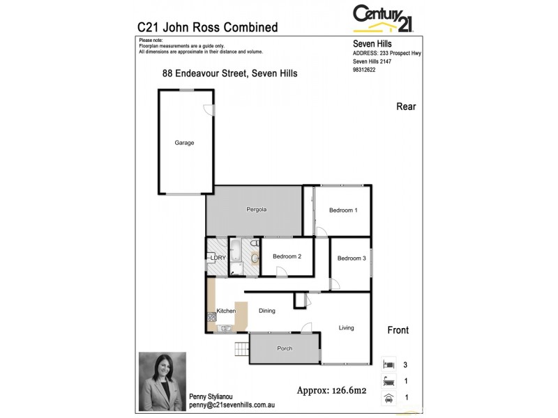 88 Endeavour Street, Seven Hills NSW 2147 Floorplan