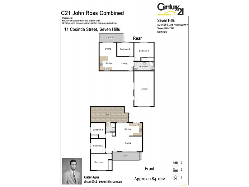 11 Cooinda Street, Seven Hills NSW 2147 Floorplan