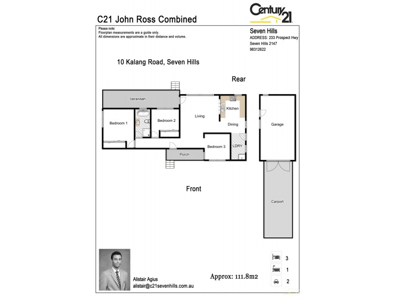 10 Kalang Road, Seven Hills NSW 2147 Floorplan