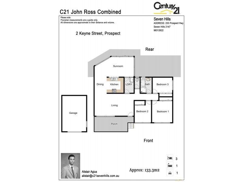 2 Keyne Street, Prospect NSW 2148 Floorplan