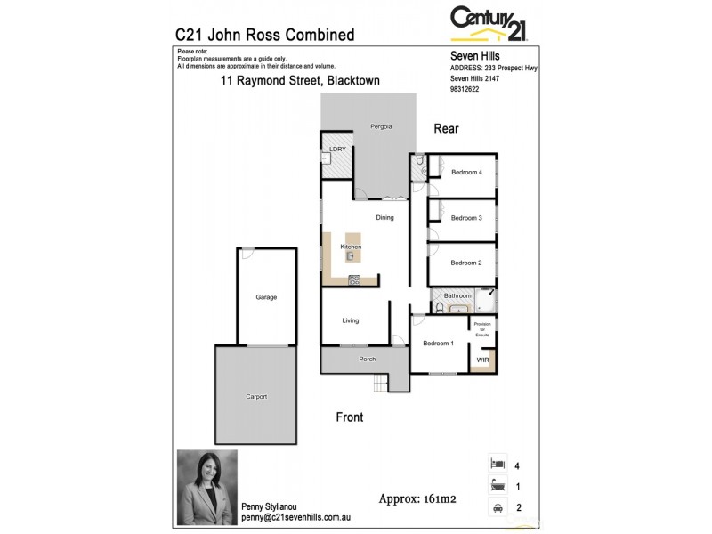 11 Raymond Street, Blacktown NSW 2148 Floorplan