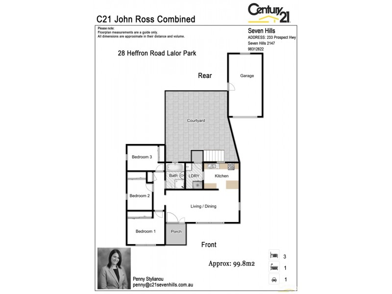 28 Heffron Road, Lalor Park NSW 2147 Floorplan