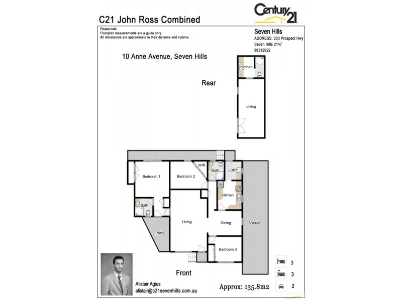 10 Anne Avenue, Seven Hills NSW 2147 Floorplan