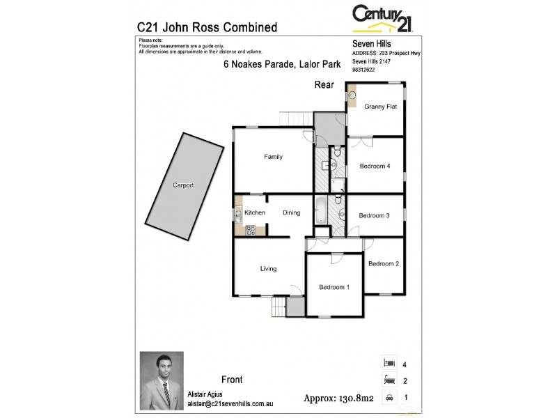 6 Noakes Parade, Lalor Park NSW 2147 Floorplan