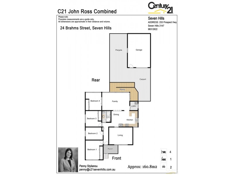 24 Brahms Street, Seven Hills NSW 2147 Floorplan