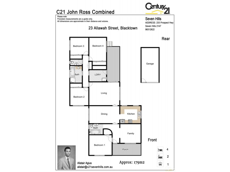 23 Allawah Street, Blacktown NSW 2148 Floorplan