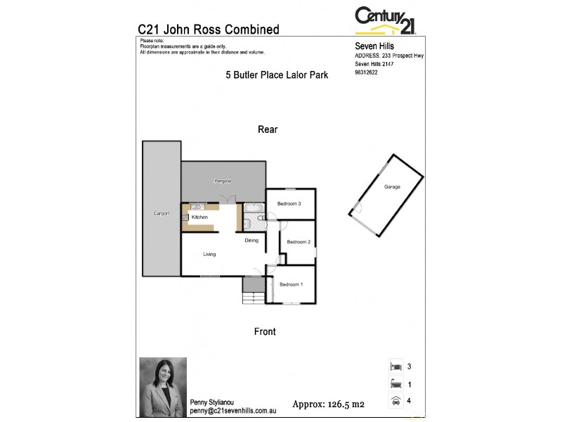 5 Butler Place, Lalor Park NSW 2147 Floorplan