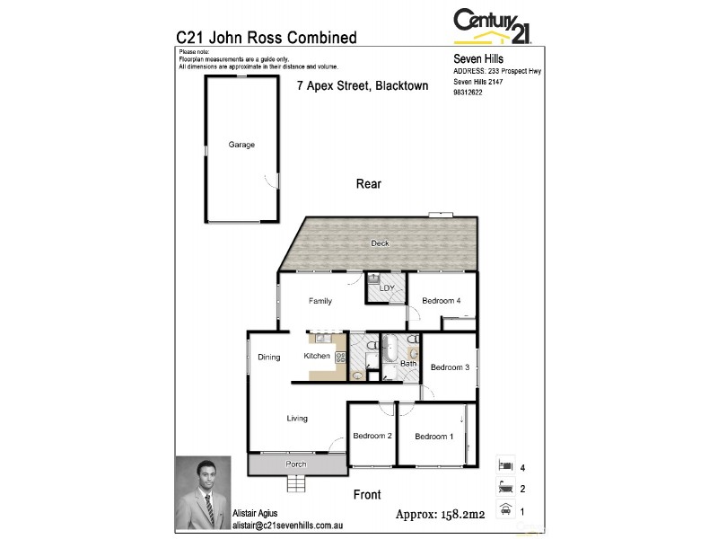 7 Apex Street, Blacktown NSW 2148 Floorplan