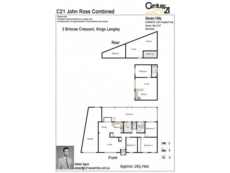 3 Briscoe Crescent, Kings Langley NSW 2147 Floorplan