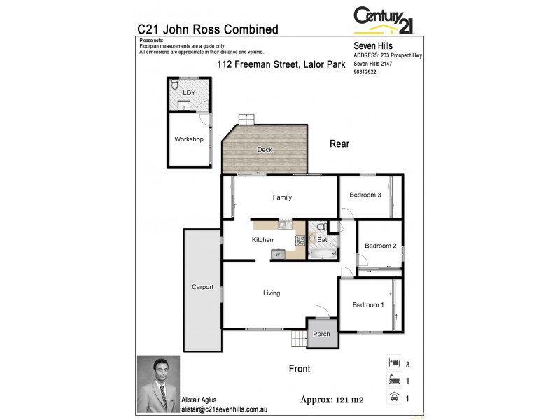 112 Freeman Street, Lalor Park NSW 2147 Floorplan