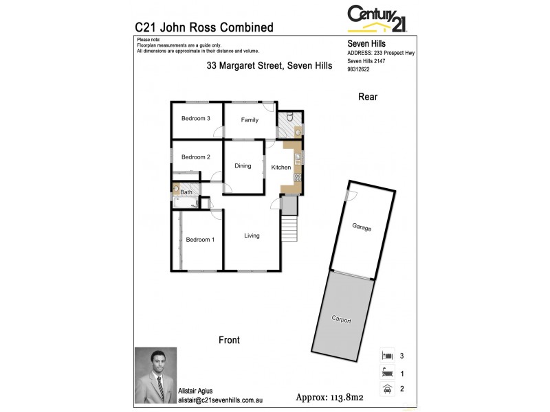 33 Margaret Street, Seven Hills NSW 2147 Floorplan