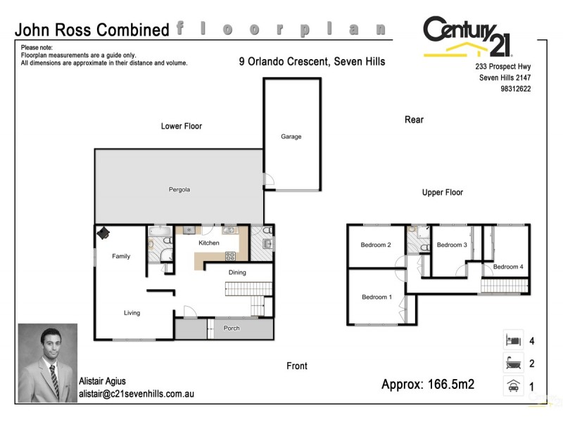 9 Orlando Crescent, Seven Hills NSW 2147 Floorplan