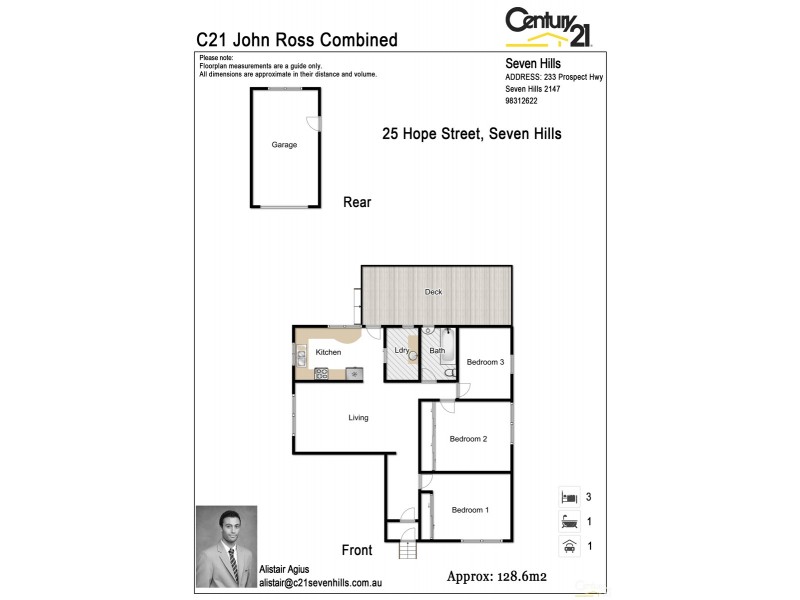 25 Hope Street, Seven Hills NSW 2147 Floorplan