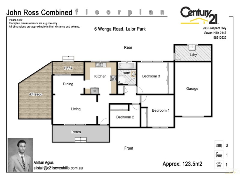 6 Wonga Road, Lalor Park NSW 2147 Floorplan