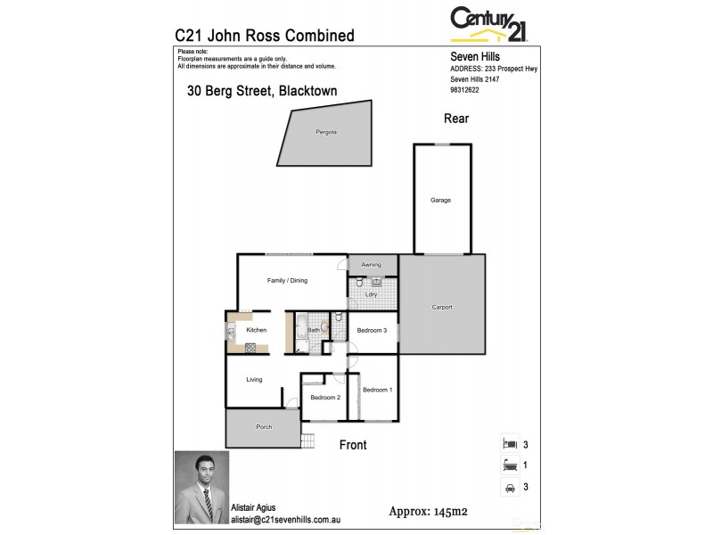 30 Berg Street, Blacktown NSW 2148 Floorplan