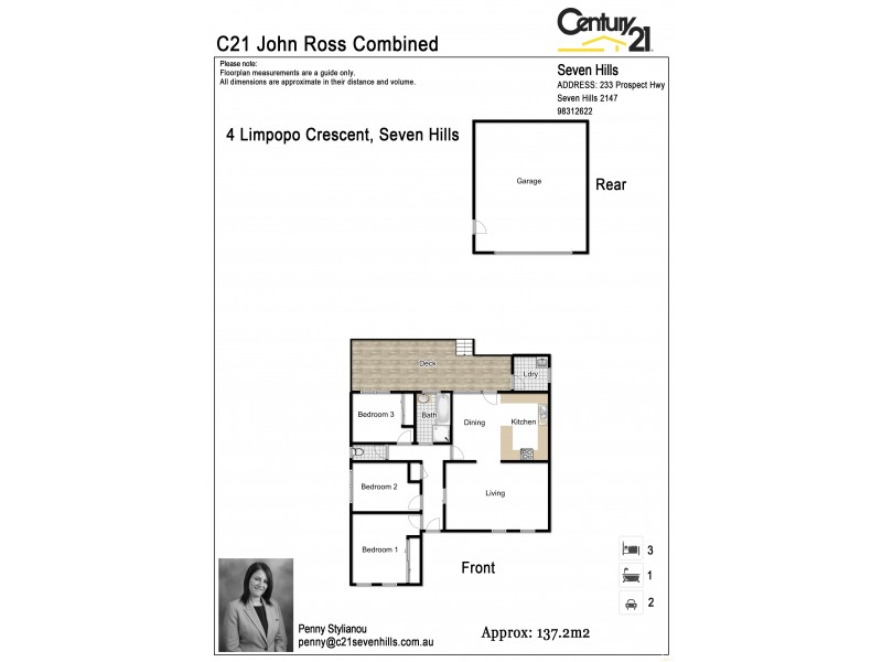 4 Limpopo Crescent, Seven Hills NSW 2147 Floorplan