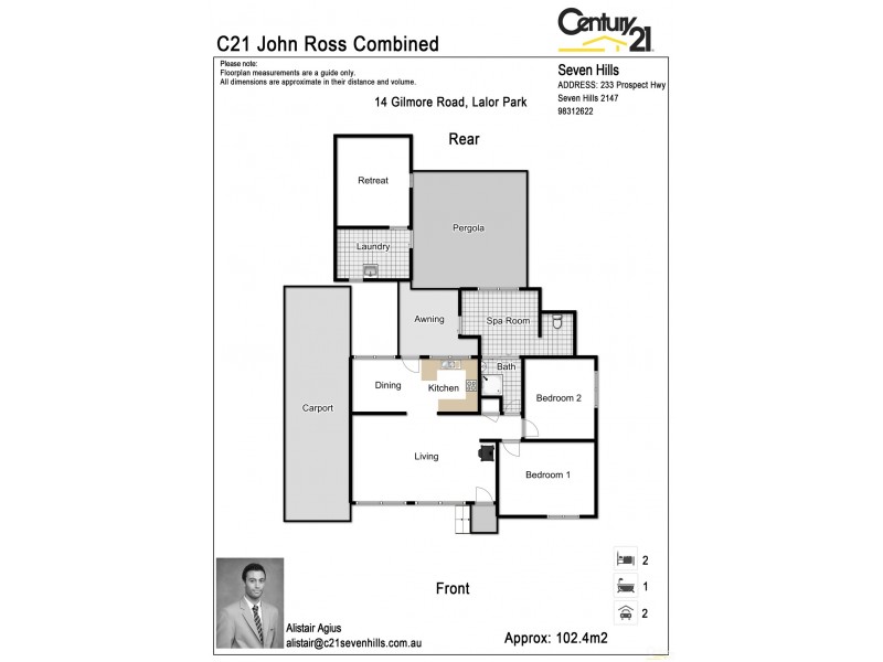 14 Gilmore Road, Lalor Park NSW 2147 Floorplan