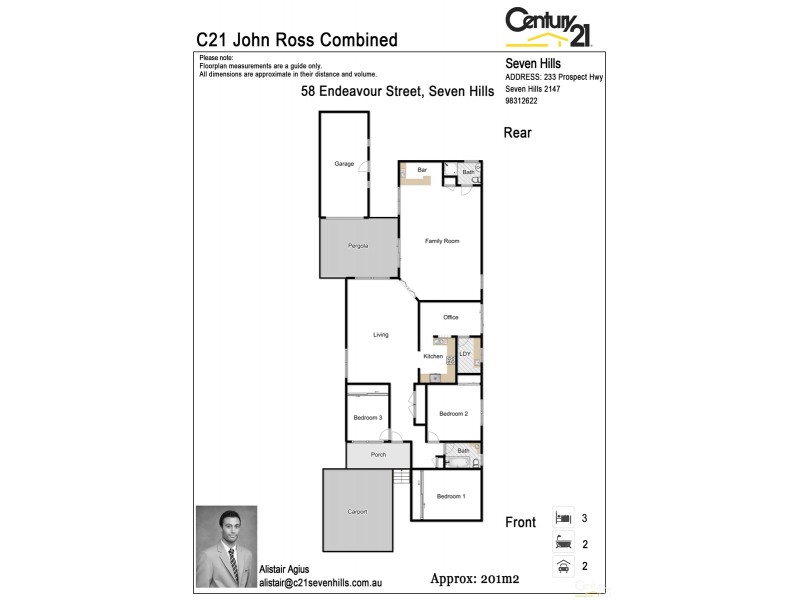 58 Endeavour Street, Seven Hills NSW 2147 Floorplan