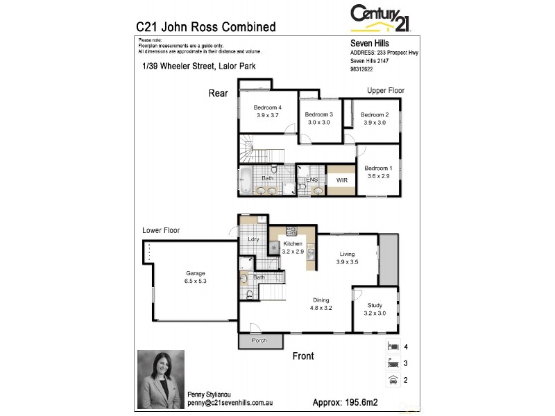 1/39 Wheeler Street, Lalor Park NSW 2147 Floorplan