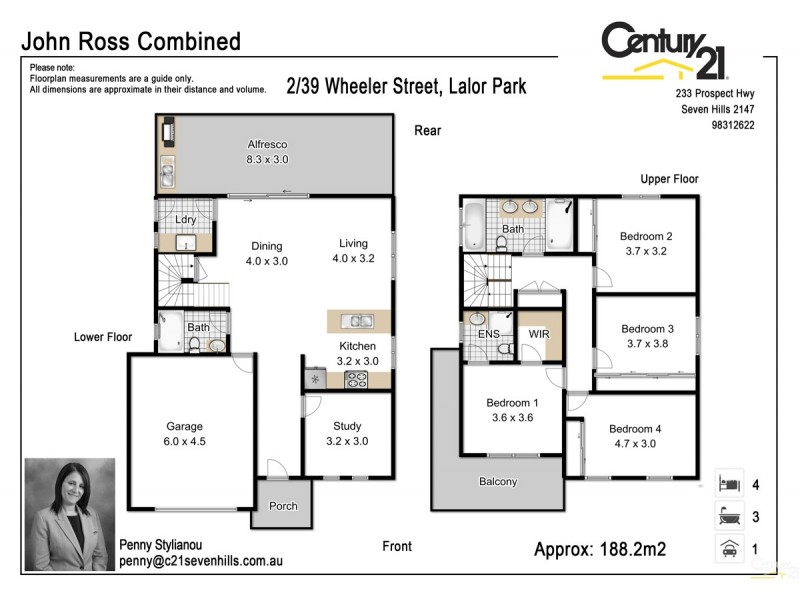 2/39 Wheeler Street, Lalor Park NSW 2147 Floorplan