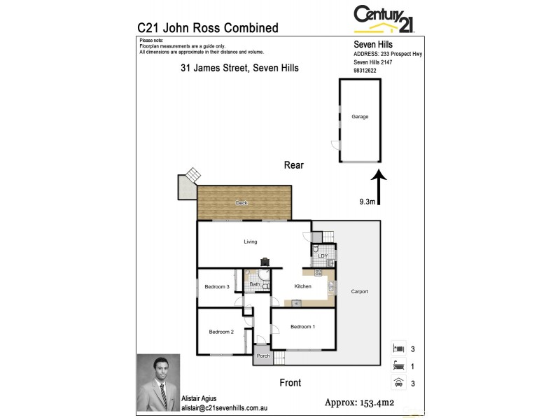 31 James Street, Seven Hills NSW 2147 Floorplan