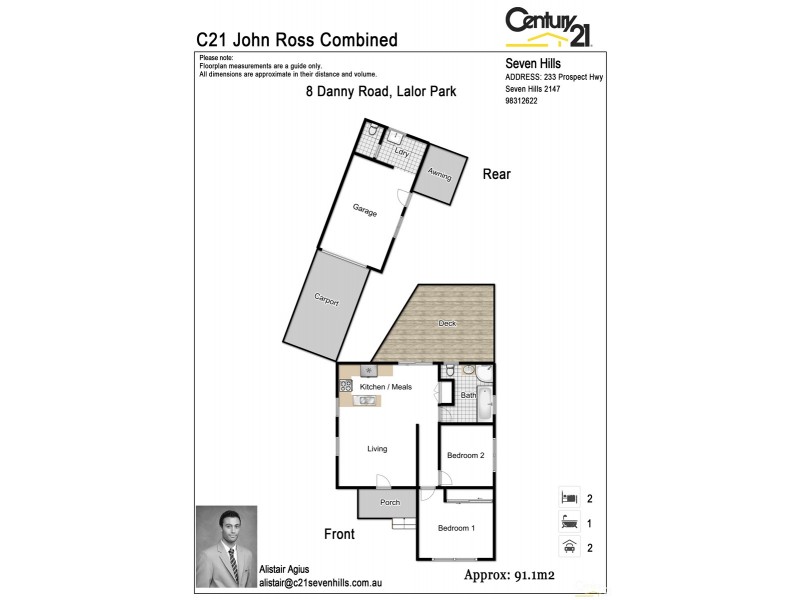 8 Danny Road, Lalor Park NSW 2147 Floorplan