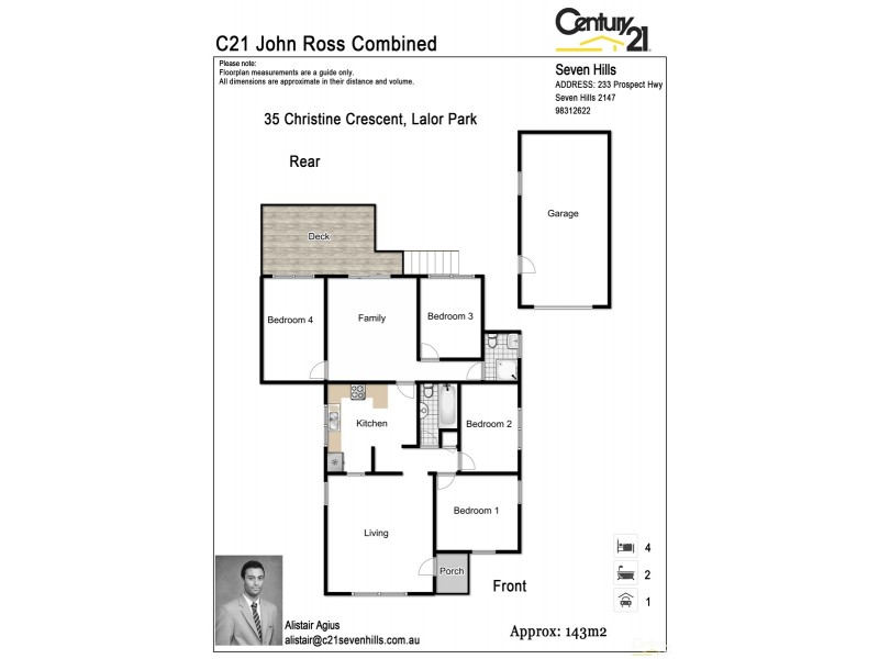 35 Christine Crescent, Lalor Park NSW 2147 Floorplan