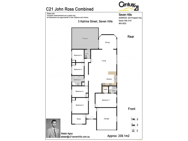3 Katrina Street, Seven Hills NSW 2147 Floorplan