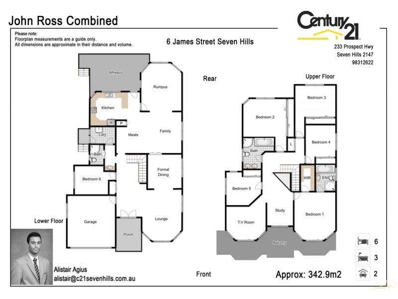 6 James Street, Seven Hills NSW 2147 Floorplan