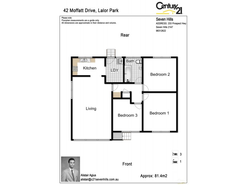 42 Moffatt Drive, Lalor Park NSW 2147 Floorplan