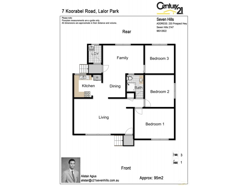 7 Koorabel Road, Lalor Park NSW 2147 Floorplan