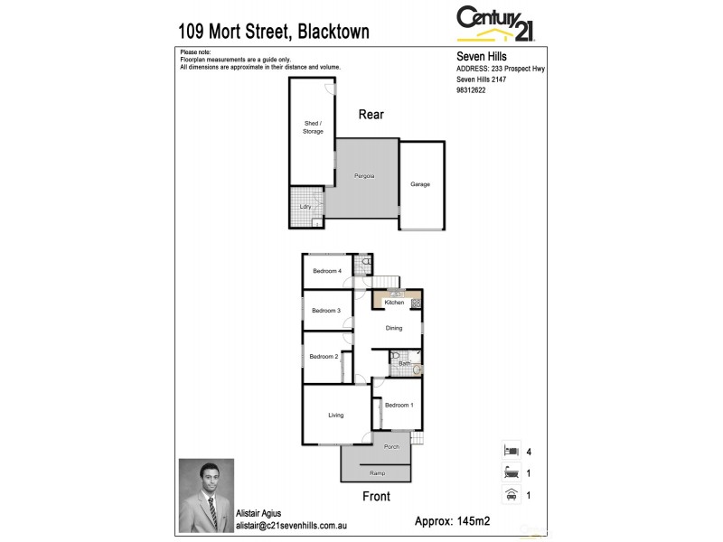 109 Mort Street, Blacktown NSW 2148 Floorplan