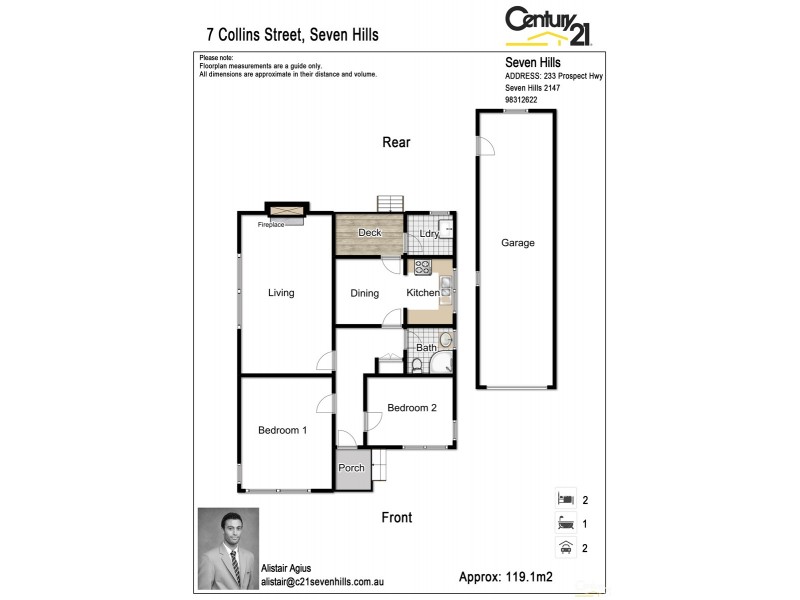 7 Collins Street, Seven Hills NSW 2147 Floorplan