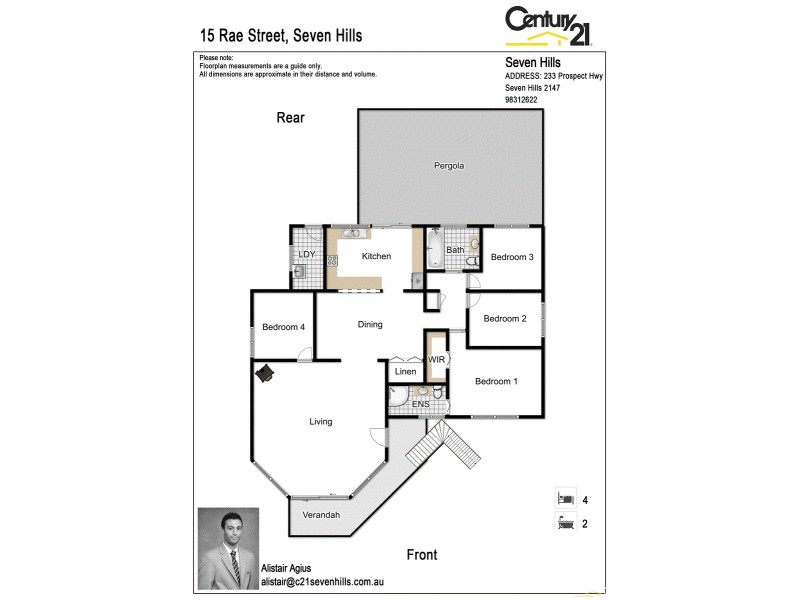 15 Rae Street, Seven Hills NSW 2147 Floorplan