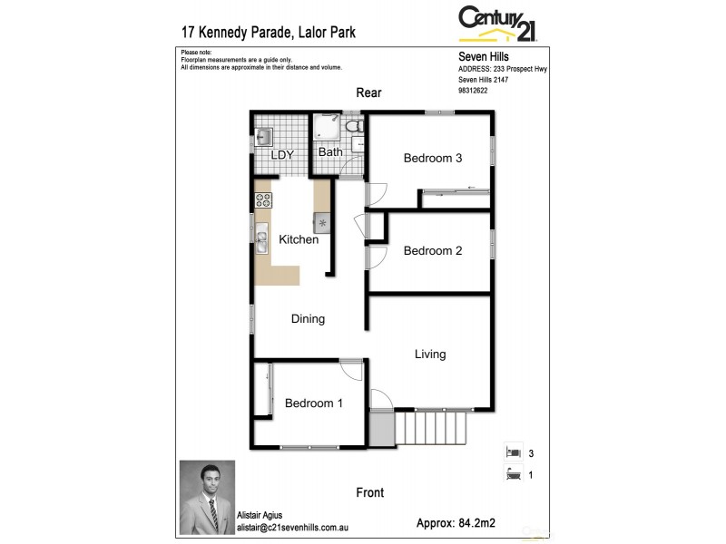 17 Kennedy Parade, Lalor Park NSW 2147 Floorplan
