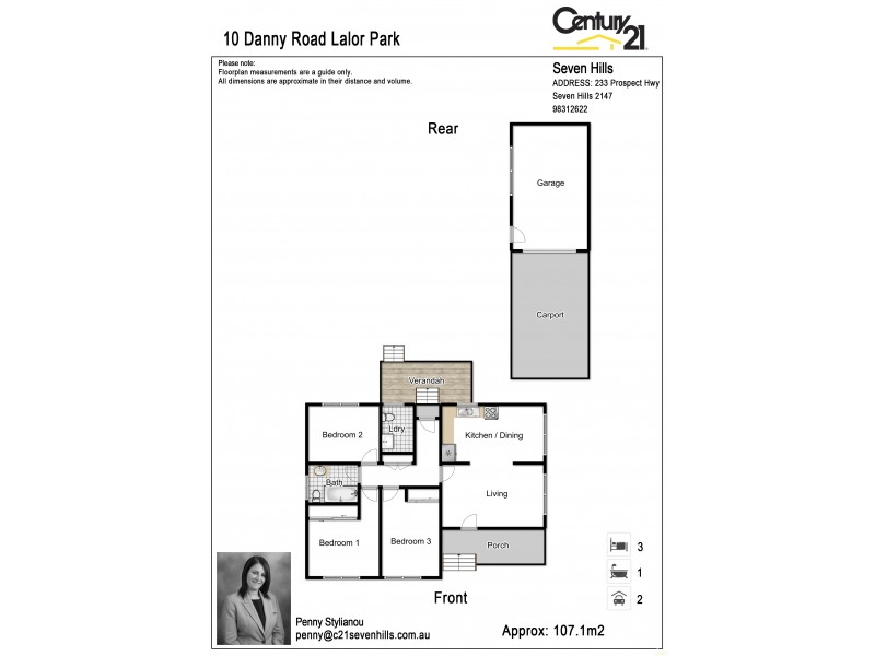 10 Danny Road, Lalor Park NSW 2147 Floorplan