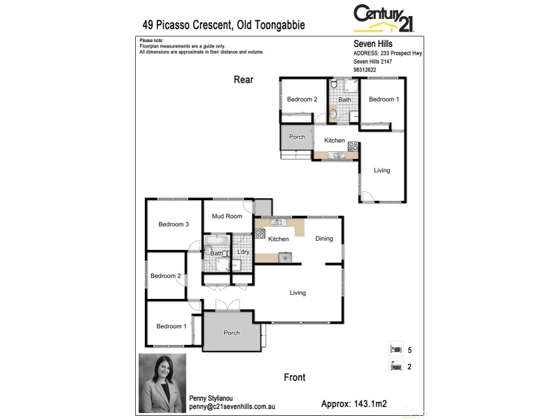 49 Picasso Crescent, Old Toongabbie NSW 2146 Floorplan