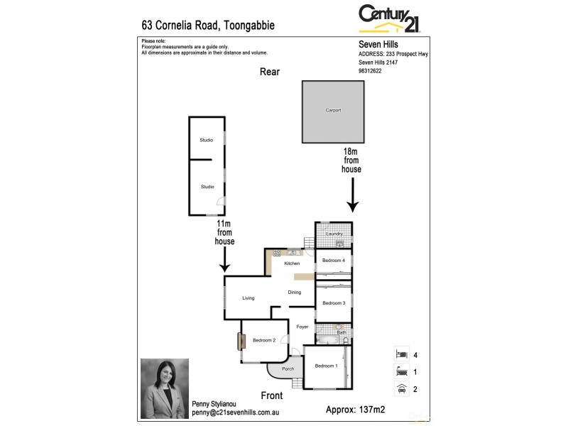 63 Cornelia Road, Toongabbie NSW 2146 Floorplan