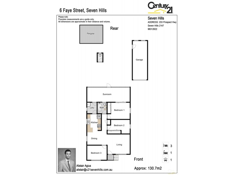 6 Faye Street, Seven Hills NSW 2147 Floorplan