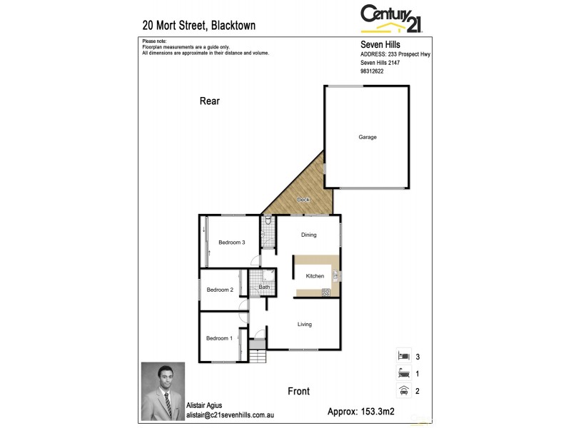 20 Mort Street, Blacktown NSW 2148 Floorplan