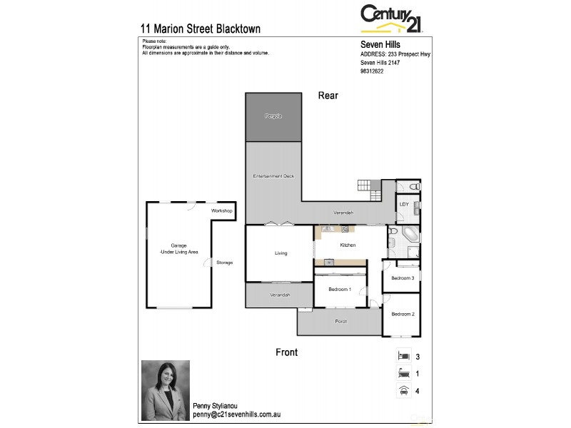 11 Marion Street, Blacktown NSW 2148 Floorplan