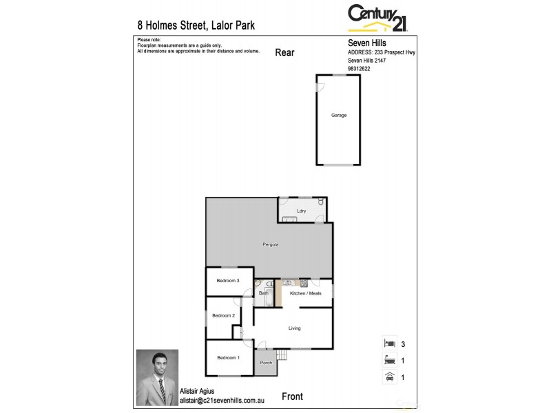 8 Holmes Street, Lalor Park NSW 2147 Floorplan