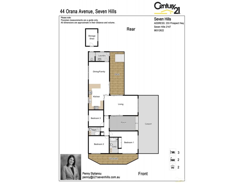 44  Orana Avenue, Seven Hills NSW 2147 Floorplan