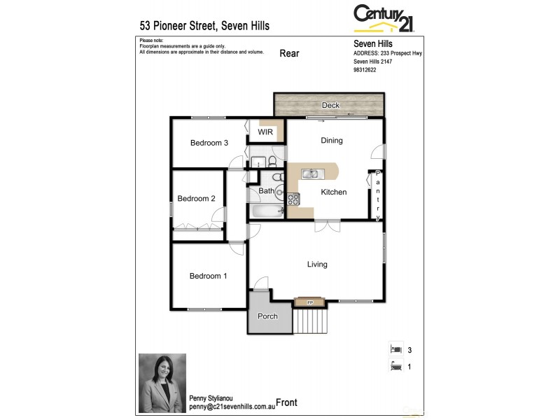 53 Pioneer Street, Seven Hills NSW 2147 Floorplan