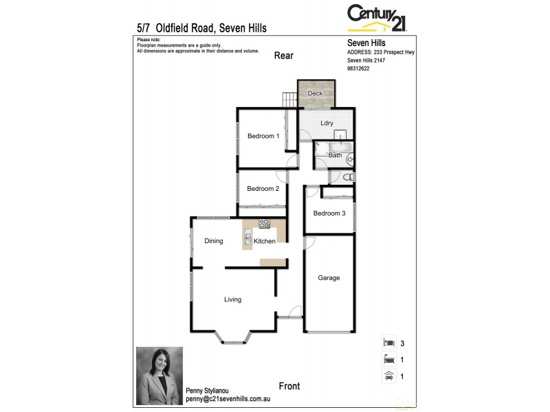 5/7 Oldfield Road, Seven Hills NSW 2147 Floorplan