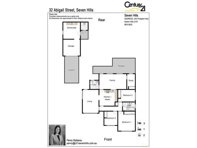 32  Abigail Street, Seven Hills NSW 2147 Floorplan